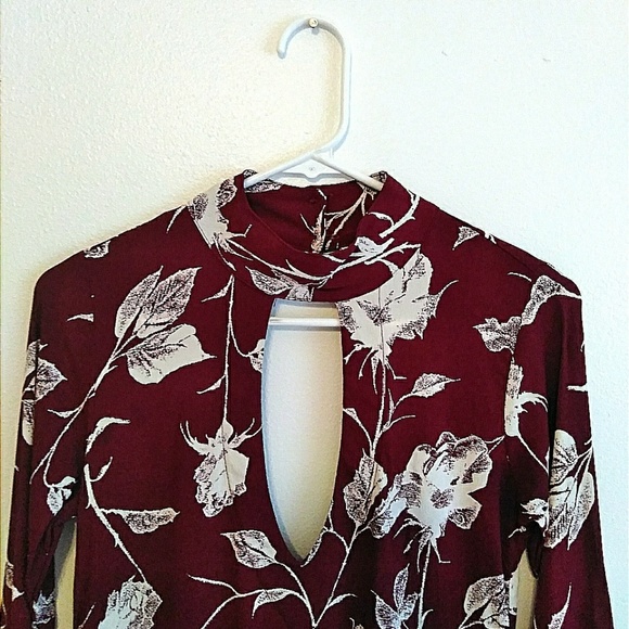 Flynn Skye Rose Patterned Leah Mini Dress - Picture 2 of 6